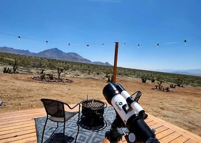 Holiday home Stunning Tiny House With Picnic Space, Barbecue And Fire Pit In Meadview, Arizona *