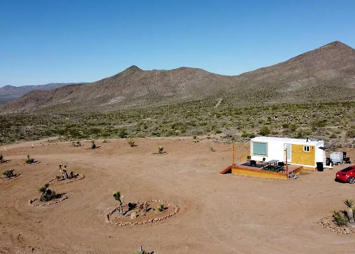 Stunning Tiny House With Picnic Space, Barbecue And Fire Pit In Meadview, Arizona Ray Place