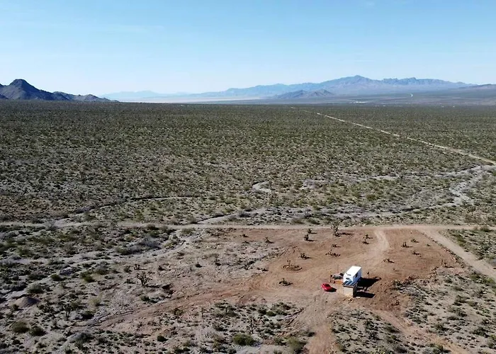 Holiday home Stunning Tiny House With Picnic Space, Barbecue And Fire Pit In Meadview, Arizona